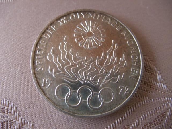 ヤフオク! - 送料込み ミュンヘン オリンピック 記念コイン銀