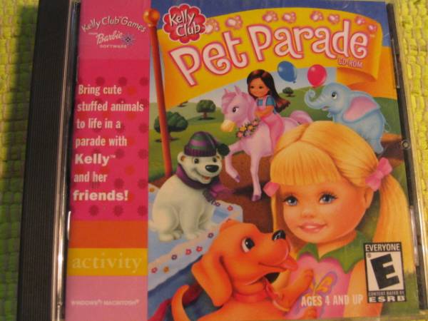 Barbie Barbie. English version CD rom Kelly Club Pet Parade 4and Up!