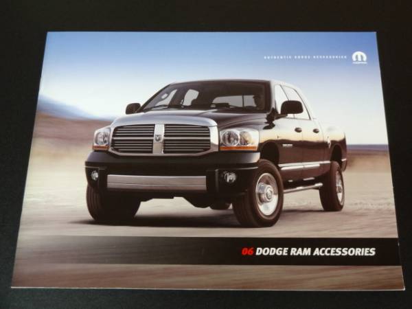 * Dodge catalog Ram accessory USA 2006 prompt decision!