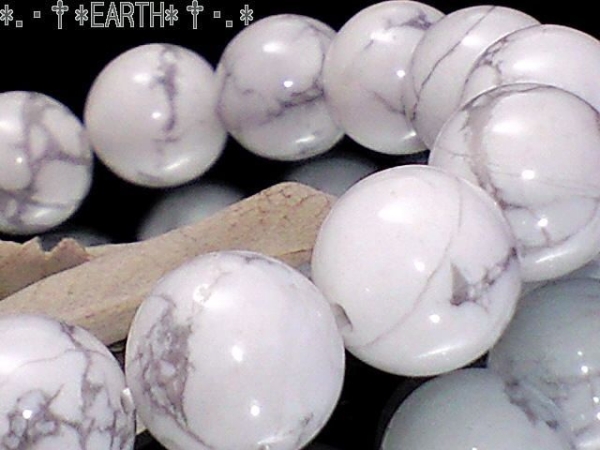 天然石★14ミリハウライト数珠AAAハウ石数珠　数珠　送料無料　匿名発送_画像2