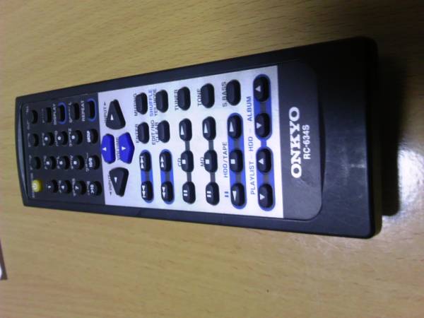 ** Onkyo remote control RC-634S ONKYO**16225/17512