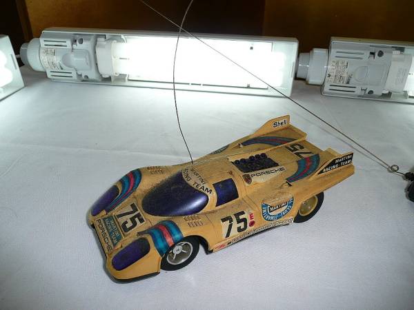 A_# старый Mark TOMY производства # радио Racer #MARTINI Porsche #75#JUNK товар 