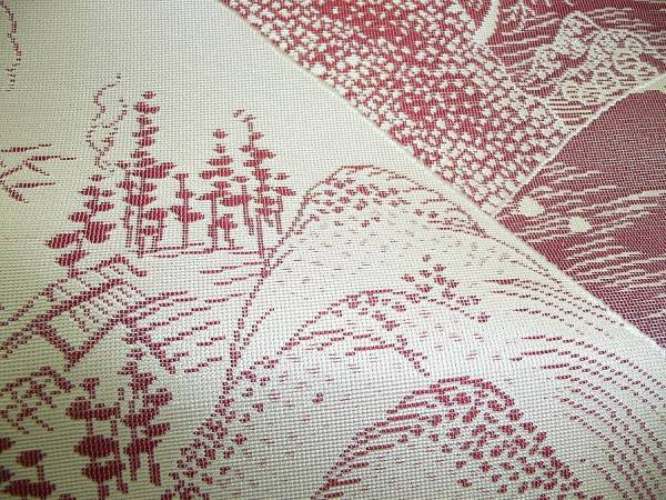A_# упрощенный obi / ткань / подлинный . передний Hakata тканый натуральный шелк / Япония 100 ./ коробка корень горячая вода книга@. obi .