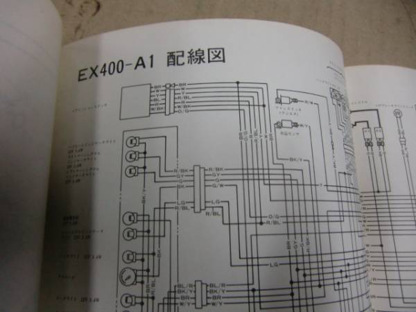 即決！！カワサキ　GPZ400S　サービスマニュアル　　　　　H504_画像3