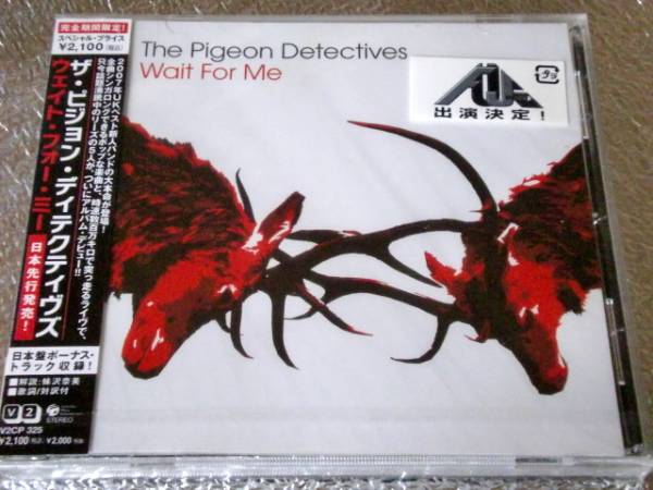 CD　PIGEON DETECTIVES/ピジョンディテクティヴズ/WAIT FOR ME_画像1
