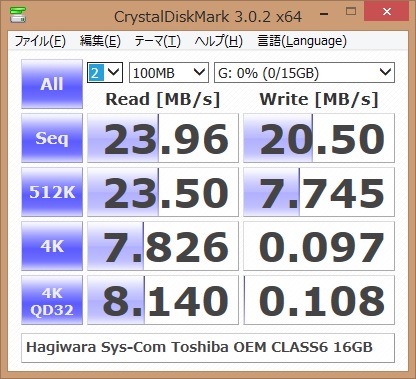 ハギワラシスコム SDHC CLASS6 16GB HPC-SDH16GZ 東芝 OEM SLC
