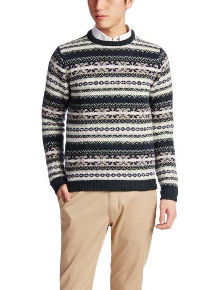 66%OFF!! ジャーナルスタンダード 完売 クルーネック ニット M ラス1!
