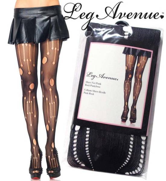 A65)LegAvenue хлеб часы трико чёрный чулки B серия Dan sa- костюм 