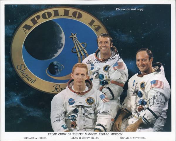 1971 year APOLLO 14 PRIME CREW Apollo 14 number Crew sa Info to
