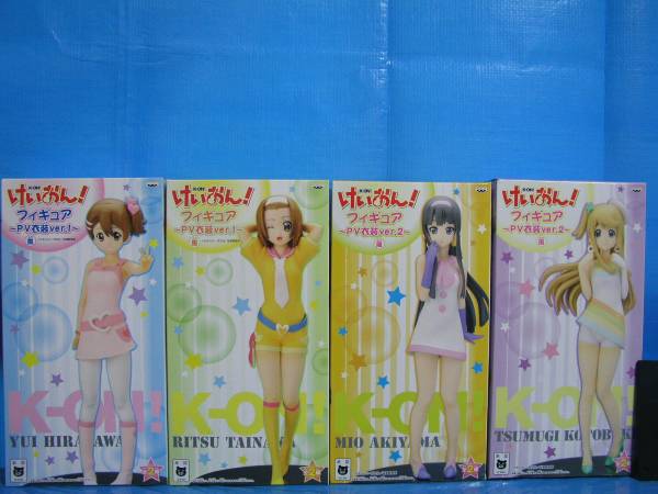 [ free shipping ] K-On! figure ~PV costume ~ all 4 kind set 