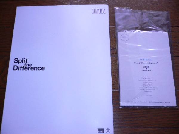 Mr.Children Split The Differenceパンフ+特典カード/REFLECTION soundtracks Thanksgiving_画像3