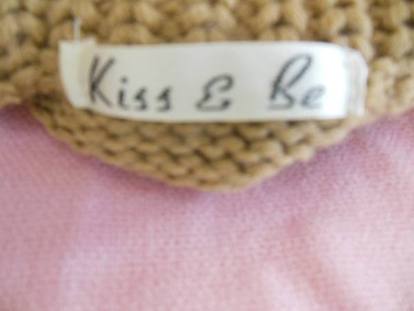 ★ 【Kiss&Be】 長袖 タートルネック ニットワンピース M_画像3