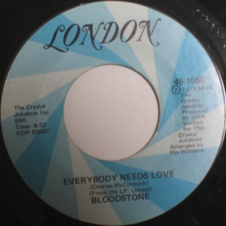 Bloodstone - Everybody Needs Love ■ funk breaks 45 試聴_画像1