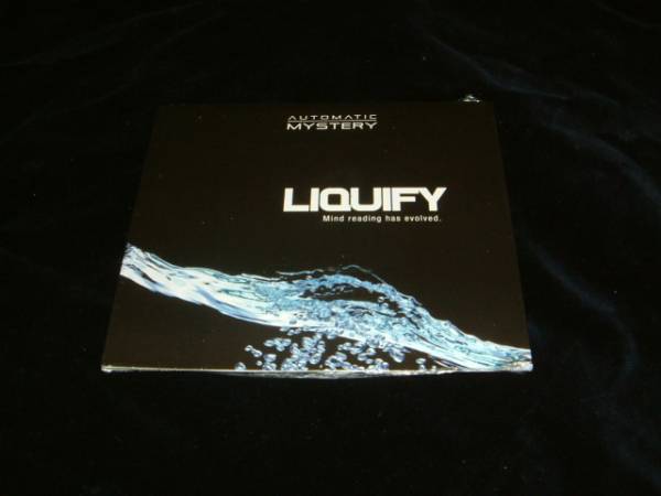 即決■水に入れた紙に予言が出現■Liquify■ＤＶＤ_画像1