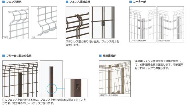  free shipping region equipped three . Tateyama fence yu mesh HR type H600mm DIY reform repair repair repair 