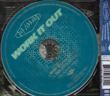 未開封★デフ?レパード Def Leppard☆Work It O