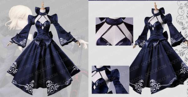 Amazon.co.jp: [LELE] FGO Fate 黒化セイバーオルタ ドレス
