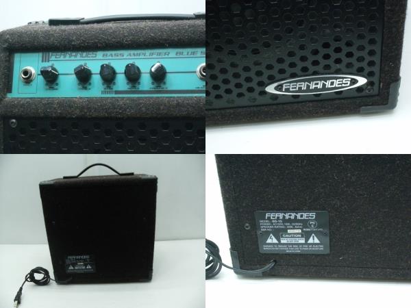 超美品?FERNANDES　ベースアンプ　ブルーソニック　BS-15　