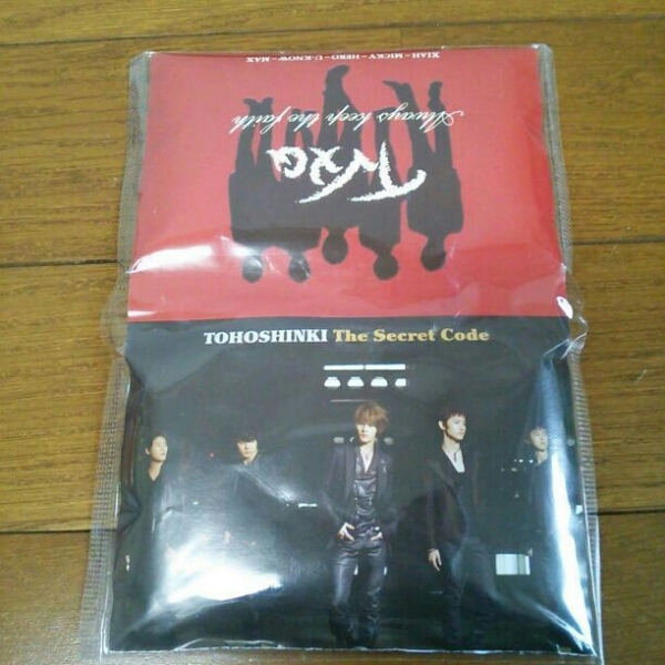 [東方神起]ポケットティッシュグッズ新品