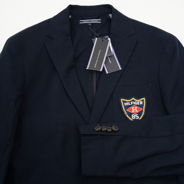 ●TOMMY HILFIGERトミーヒルフィガー紺ブレザー(46(M))新品
