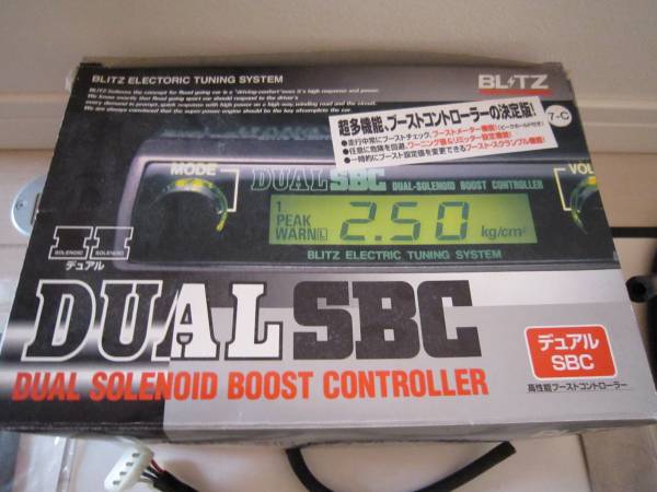 ■BLITZ DUAL SBC ■ブーストコントローラー■中古■■_元箱