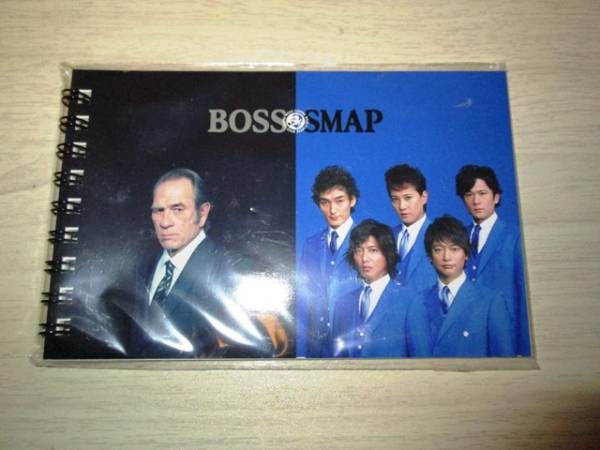 BOSS SMAPオリジナルリングノート 非売品 ③_画像1