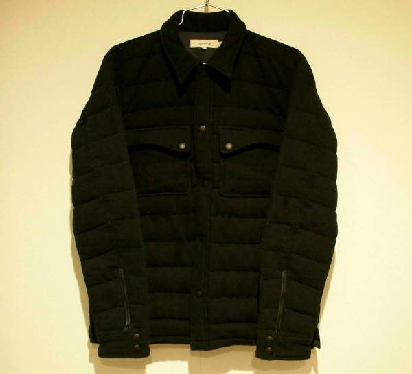 nonnative MOUNTAINEER DOWN SHIRTS HERRINGBONE ダウンシャツ_画像1