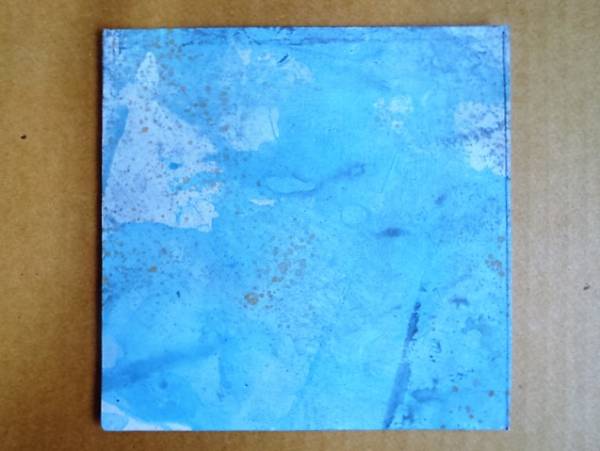  acrylic fiber abstract painting, small work c