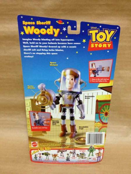 F69 space sheriff woody TOY STORY woody - rare new goods unopened 