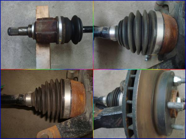 21 year March AK12 original drive shaft right Knuckle attaching complete set 15000Km