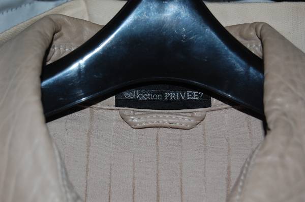 美品 CollectionPRIVEE? プリヴェ レザージャケット 44
