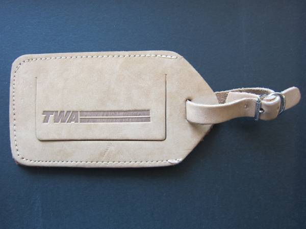  Япония Азия авиация &TWA# не продается # кожаный бирка # новый товар не использовался # редкость!