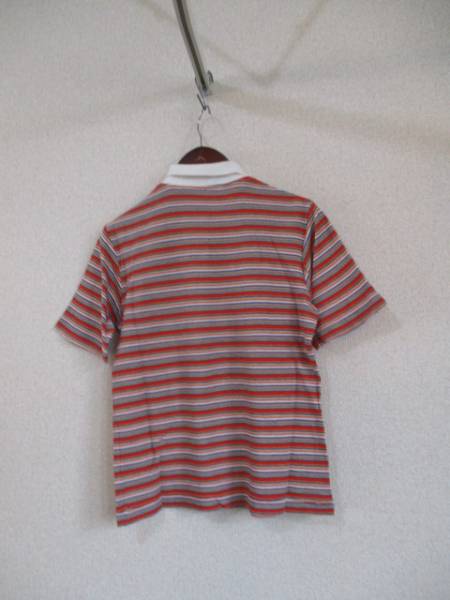  multi border polo-shirt with short sleeves (USED)41116②