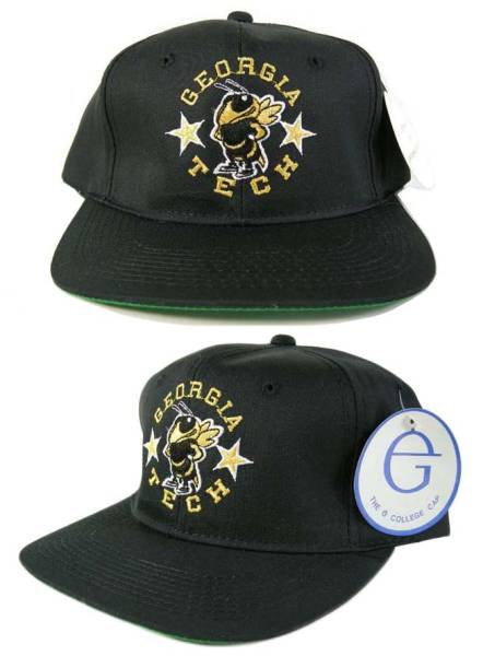 NCAA ジョージア工科大学 90s VINTAGE ヴィンテージ デッドストック スナップバック キャップ SNAPBACK CAP BOYZ N THE HOOD_画像1