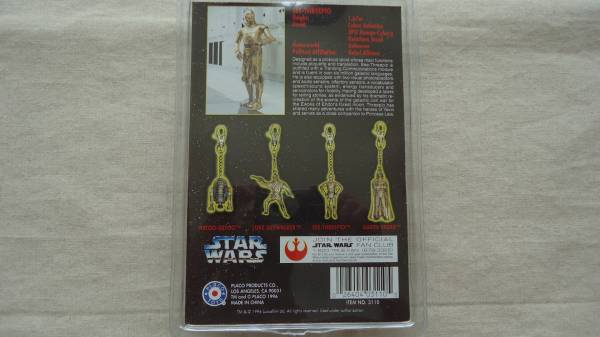 STAR WARS SEE-THREEPIO DIE CAST METAL KEY CHAIN key holder Star Wars letter pack post service plus 