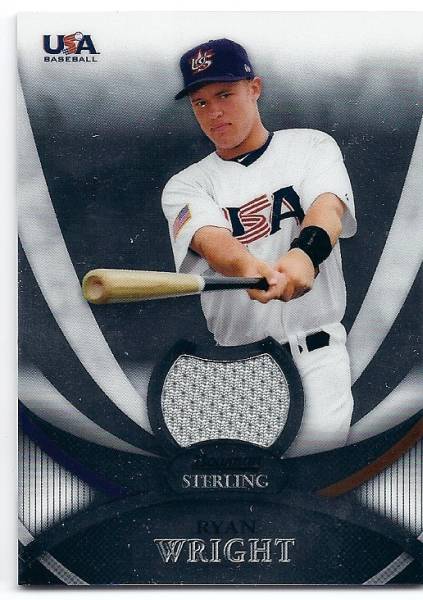 2010 Bowman Sterling Ryan Wright USA Jersey_画像1