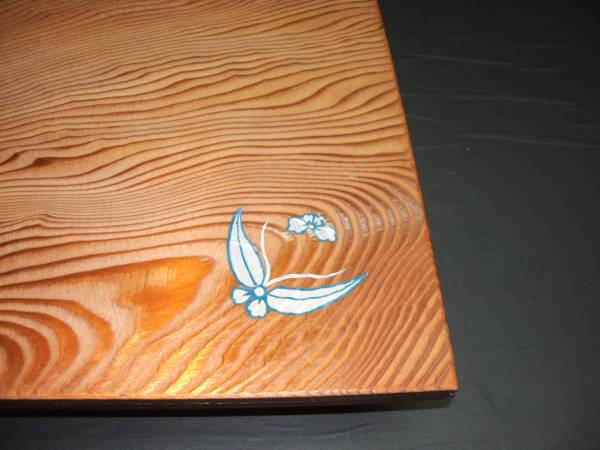  Akita Japanese cedar polyurethane finishing . keep wistaria stone chip butterfly decoration pcs 