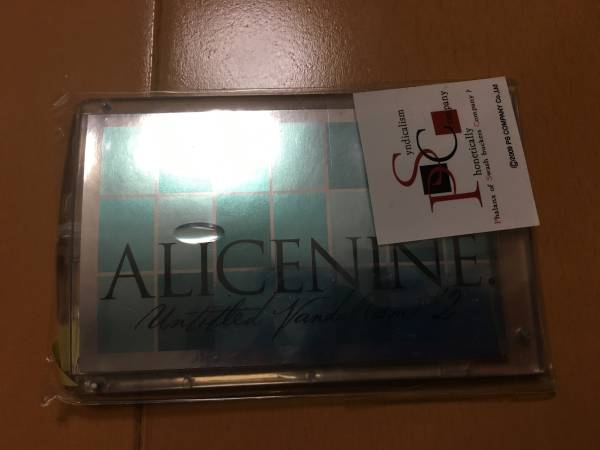  unused goods *Alice nine/A9/ Alice na in * card light 