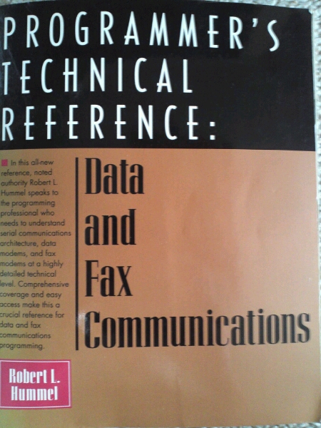 電気電子工学 Programmers Technical Reference Data and Fax Communications