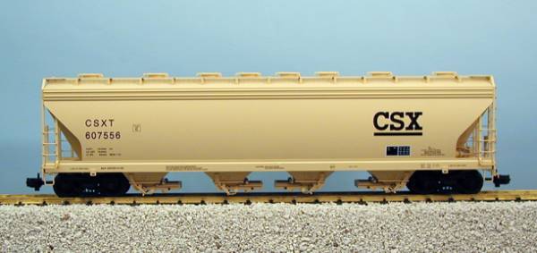 Gゲージ USAトレインズr14109 CSX4-ベイ ホッパー Gゲージ USAトレインズr14109 CSX4-ベイ ホッパー