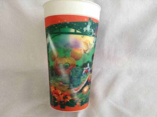 ディズニーランド プラスチック制 カップ 3D ハロウィン 2005