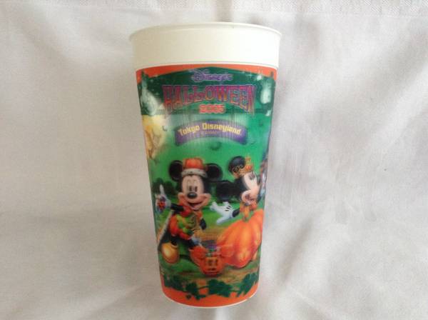 ディズニーランド プラスチック制 カップ 3D ハロウィン 2005