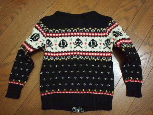 おススメ良美品！！ ヒステリックのキッズドクロニット 95
