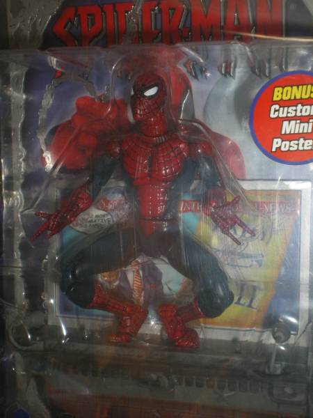  toy biz2001 Spider-Man [ Classic ] series 2 action figure ma- bell 