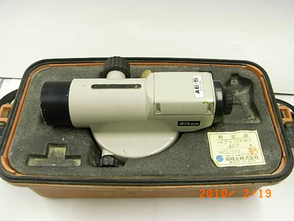 100214測量☆ NIKON ☆ ニコン(自動)オートレベルAE-5 100214測量☆ NIKON ☆ ニコン(自動)オートレベルAE-5