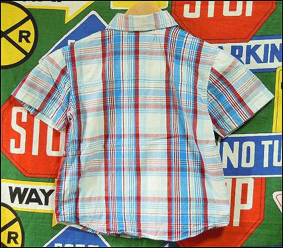 ☆5～6才用☆BEVERLY HILLS POLO CLUBコットンチェックシャツ2T