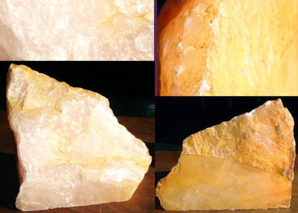 ローズクォーツ 紅水晶 天然石 パワーストーン 15cmx11.5cmx9cm_画像3