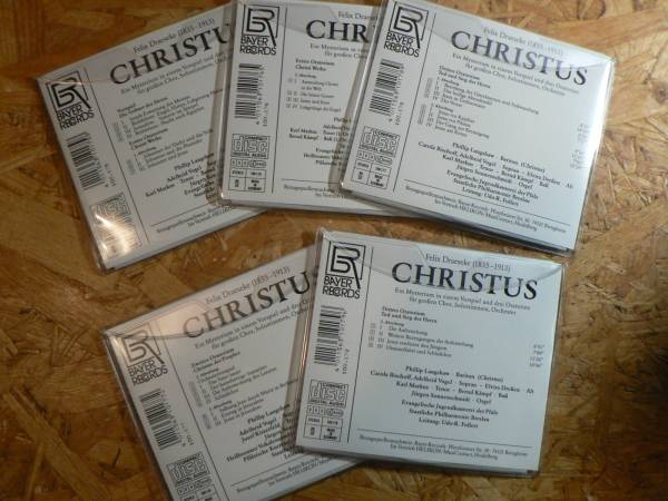 輸入盤5CD フェリックスDraese キリスト Mysterium1-5 5枚組_画像2