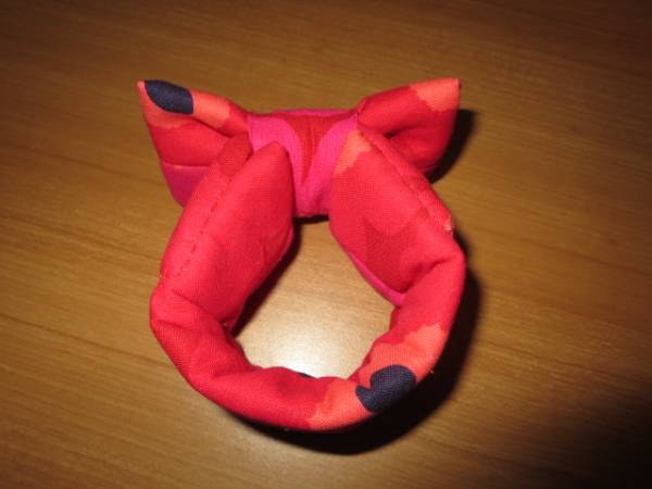 國(guó)內(nèi)発送☆ハンドメイド☆☆マリメッコ生地☆リボン付バングル10