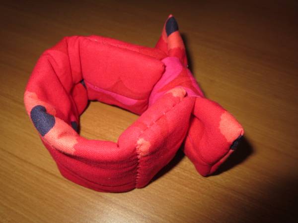 國(guó)內(nèi)発送☆ハンドメイド☆☆マリメッコ生地☆リボン付バングル10